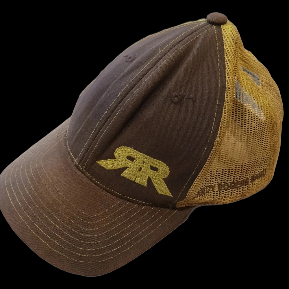 Neon Green/Grey RANDY ROGERS BAND Trucker Cap - Picture 2 of 3